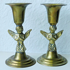 Pair brass angel for sale  Bellingham
