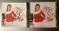 Usado, Mariah Carey CD assinado inserção All I Want For Christmas Is You com novo CD lacrado comprar usado  Enviando para Brazil