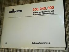 Zubehör nahmaschine adlerrett gebraucht kaufen  Bielefeld