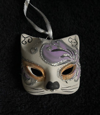 Handpainted cat mask for sale  Bridgeport