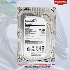Seagate Barracuda ST3000DM001 3TB 7200 RPM 64MB 6.0Gbs SATA 3.5" Internal HDD for sale  Shipping to South Africa