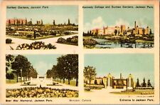 Boer War Memorial Multiview Windsor Postcard Ontario ON Unused for sale  Shipping to South Africa