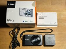 Câmera Digital Compacta Sony Cybershot DSC-W830 20.1MP 8x Zoom Óptico TESTADO comprar usado  Enviando para Brazil