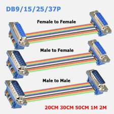 Cable de conexión de extensión DB9/15/25/37P M-M M-F F-F DIDC DR9/15/25/37P 20CM-2M, usado segunda mano  Embacar hacia Mexico