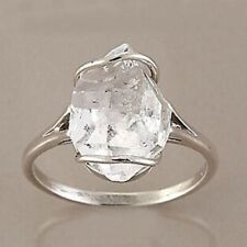 Herkimer Diamond 925 Sterling Silver Ring Mother's Day Jewelry All Size SE-1166, used for sale  Shipping to South Africa