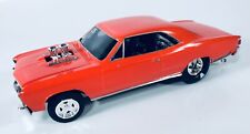 Chevelle 1967 SS 396 Orange Chevy Drag HOT ROD Muscle Car - Built Up Model 1/25 for sale  Shipping to Canada