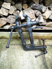 Vintage Black Smiths Farrier Bench Leg Vice for sale  Shipping to South Africa