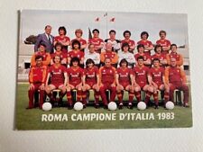 Roma calcio cartolina usato  Roma