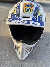 Vintage 1985 Bieffe VX300 Capacete Facial Completo Bicicleta Suja Motocross Itália MED, Bom comprar usado  Enviando para Brazil