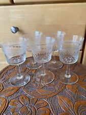 Edwardian sherry glasses for sale  DUNFERMLINE
