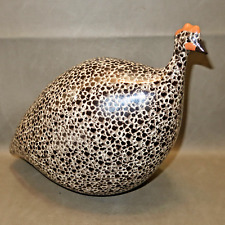 La Pintade Caillard Black with White Guinea Hen France Heidi Caillard Large for sale  Shipping to South Africa