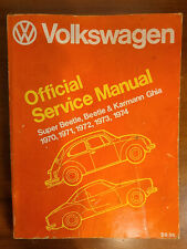 Volkswagen ofl. service for sale  Palestine