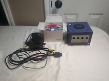 Consola Nintendo Game Cube DOL-001 Sistema de Juegos Índigo Púrpura + Controladores, usado segunda mano  Embacar hacia Argentina