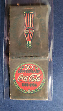 coca cola matchbook for sale  Morgan Hill