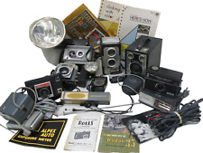 Cámaras Kodak y otras 6 vintage, 2 flashes, 2 medidores de luz y otros artículos segunda mano  Embacar hacia Mexico