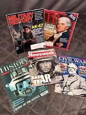 Lote de 5 Revistas Historia Militar Hoy Hora Newsweek Crónicas de la Guerra Civil segunda mano  Embacar hacia Mexico