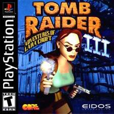 Tomb Raider III - PS1 PS2 Complete Playstation Game myynnissä  Leverans till Finland