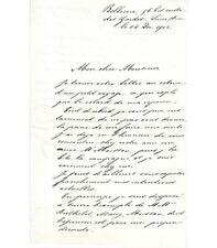 Deslandres lettre autographe d'occasion  Paris VIII