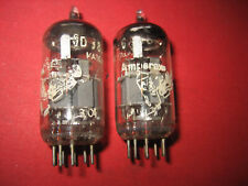 2x Amperex bugle boy ECC88 6DJ8 100% spark tested W19  2K3 Holland 1962 #1 for sale  Shipping to South Africa