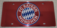 Placa de matrícula Bayern Munich FC Bundesliga Laser Tag segunda mano  Embacar hacia Argentina