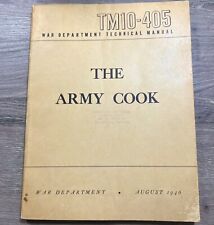 Army cook 1946 for sale  Fort Irwin