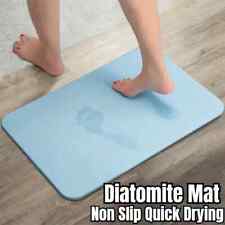 Diatomite Mat Earth Bath Mat Super Absorbent Non Slip Quick Drying Bath for sale  Shipping to South Africa