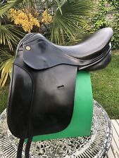 Dressage saddle black for sale  WALLINGFORD