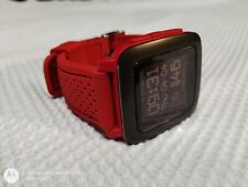 Pebble Time (vermelho) com pulseiras de relógio OEM e pós-venda comprar usado  Enviando para Brazil