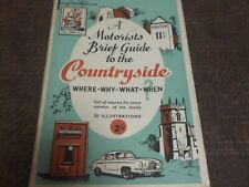 Motorists brief guide for sale  MANSFIELD