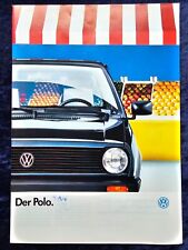 Polo 86c prospekt gebraucht kaufen  Vechta