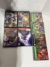Used, Ps1,PS2 Spyro Game Lot of 8 - A Hero's Tail, A New Beginning, Riptos Rage Tested for sale  Shipping to South Africa