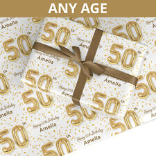 Birthday wrapping paper for sale  GRIMSBY