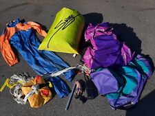 Kit de parapente de colección década de 1990 swing, ala, arnés, holdall, traje, radio segunda mano  Embacar hacia Argentina