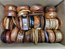 Assorted wood bangles for sale  Secaucus