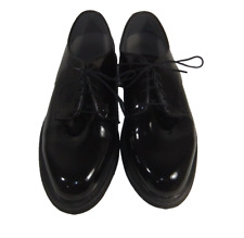 EE. UU. Military Capps Air-lite Zapatos de Vestir para Hombres 7 EEE Negro Patente Cuero Alto Brillo segunda mano  Embacar hacia Argentina