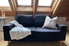 Makelloses sofa dunkelblau gebraucht kaufen  Hallbergmoos