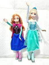 Disney Frozen Filme Patinação no Gelo Elsa & Anna Conjunto de Bonecas Skate Mattel Barbie 2014 comprar usado  Enviando para Brazil