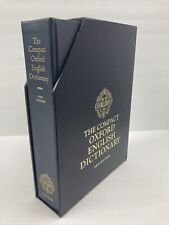 The Compact Oxford English Dictionary Nova Segunda Edição, Capa Dura Micrográfica comprar usado  Enviando para Brazil