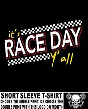 Camiseta vintage de carreras It's RACE DAY Y'ALL Stock Car Drag Fórmula 1 Circle Track segunda mano  Embacar hacia Argentina