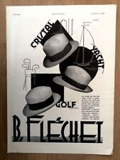 Publicité 1930 feutre d'occasion  Bordeaux-