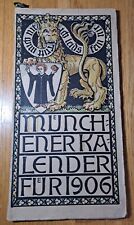 Münchener kalender 1906 gebraucht kaufen  Stuttgart