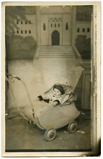 Photo card.ancien landau.béb� d'occasion  Expédié en Belgium