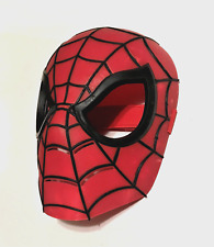 Spiderman Mask Youth Marvel 2010 Twardy plastik Regulowany pasek na haczyk i pętlę a3 na sprzedaż  Wysyłka do Poland