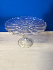 Used, vintage glass cake stand for sale  Shipping to South Africa