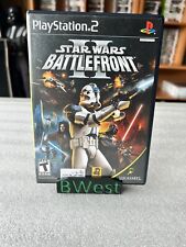 PlayStation 2 (PS2) Star Wars Battlefront II completo testado na caixa comprar usado  Enviando para Brazil