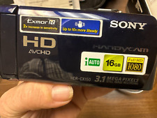 Sony HDR-CX150 16GB High Definition Handycam Camcorder (Blue) for sale  Shipping to South Africa