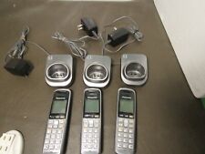 Panasonic PNLC1008ZA Cordless Phones and charging base set of 3 for sale  Shipping to South Africa