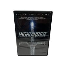 Highlander: 5 filmes (DVD, 2017) widescreen, Christopher Lambert e Adrian Paul, usado comprar usado  Enviando para Brazil