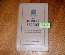 Genuine daimler regency for sale  HORSHAM