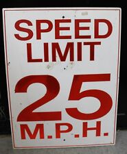 Speed limit m.p.h. for sale  Mount Gilead